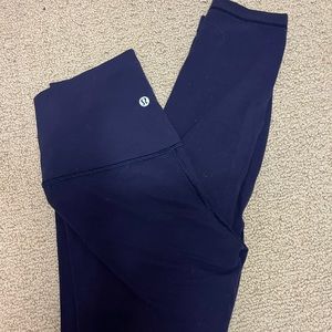 Lululemon align pants, size 6, navy blue